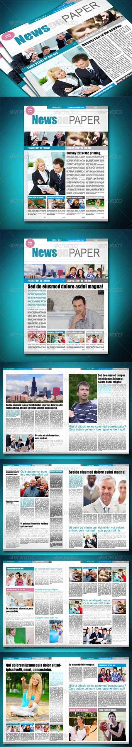 Newspaper Template Free For Mac