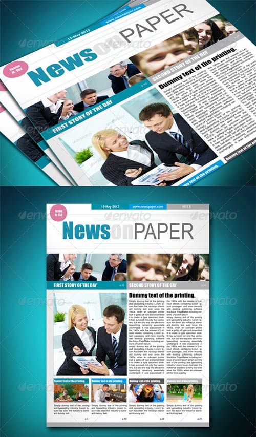 Newspaper Template Free For Mac