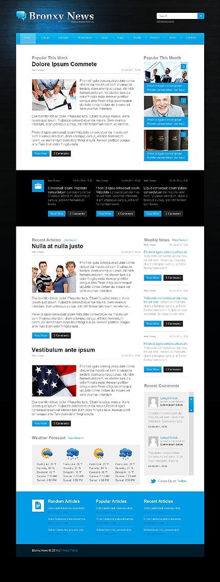 Newspaper Templates Free Online