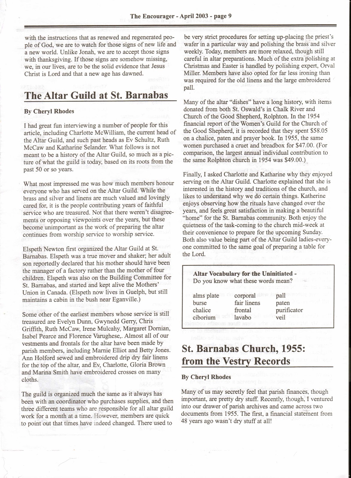 October Church Newsletter Ideas