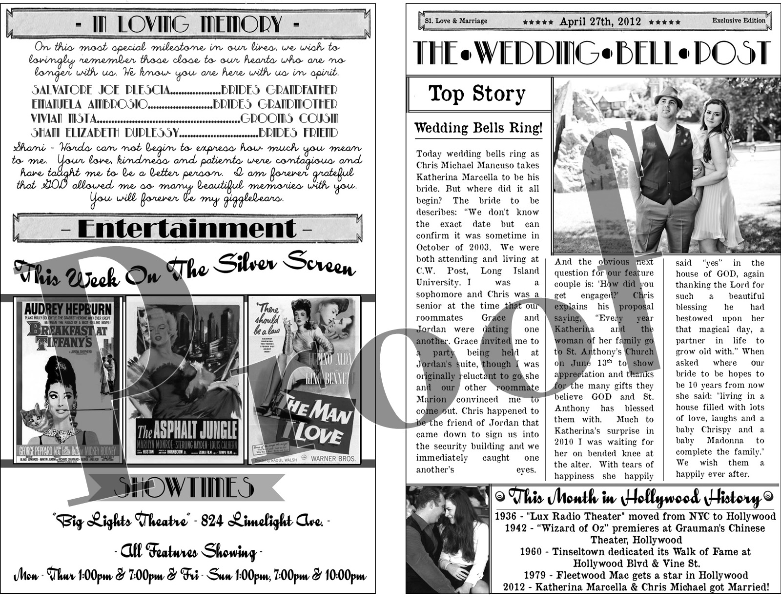 Old Newspaper Template Photoshop