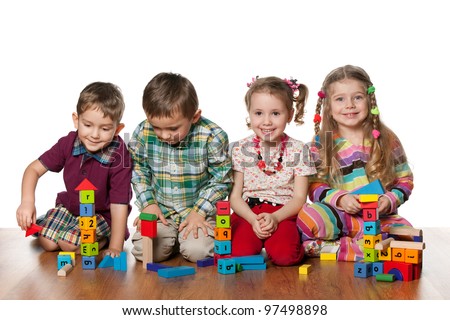 Pictures Of Children Playing Together