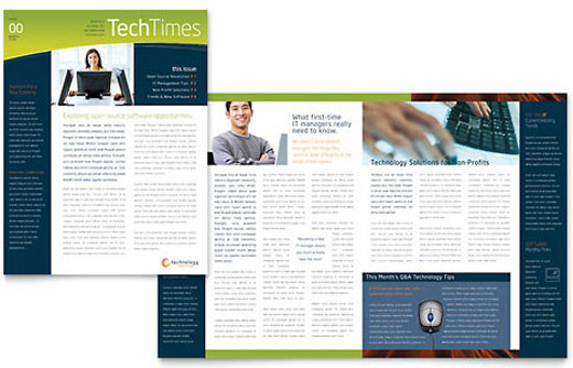 Sample Newsletter Layout