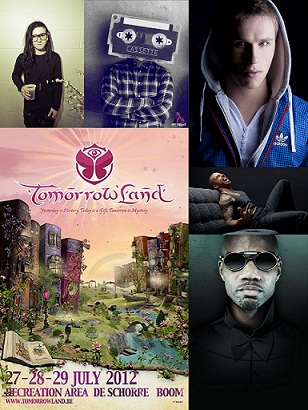 Tomorrowland 2012 Line Up Times