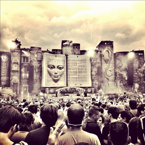 Tomorrowland 2012 Stage Design