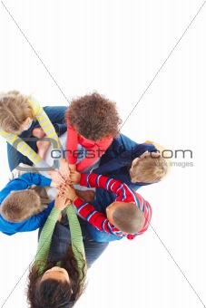 Young Children Playing Together